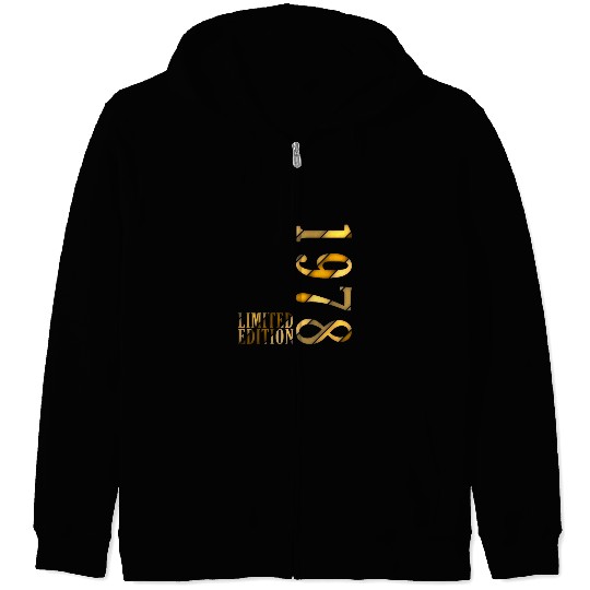 1978 vintage birthday year of birth 1978 gift Zip Hoodies