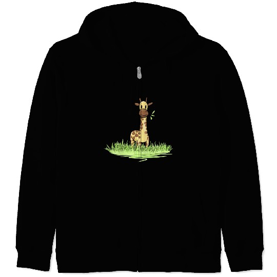 Giraffe Zip Hoodies