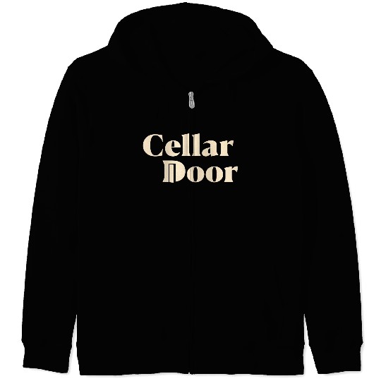Cellar Door Cream Zip Hoodies