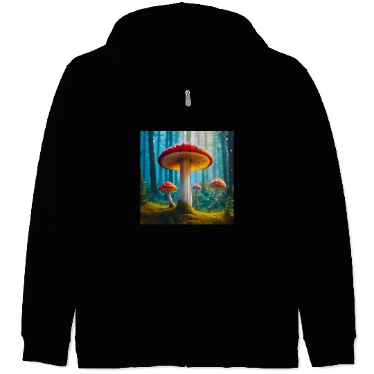 Mellow Mushroom Zip Hoodies