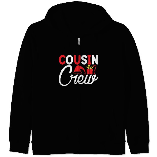 Cousin Crew, Xmas Design, Christmas Gifts Zip Hoodies