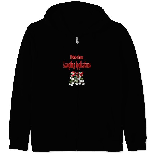 Mistletoe Tester Zip Hoodies