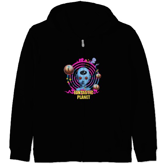 Fantastic Planet La Planete Sauvage Zip Hoodies