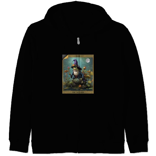 he Wizard Comfort Colors Oversized Zip Hoodies, Frog Ta