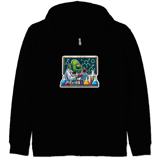 Chemical Chameleon Zip Hoodies