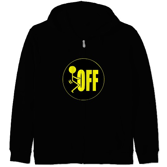 F Off ©WhiteTigerLLC.Com LIKE US ON FACEBOOK Zip Hoodies