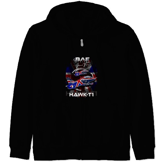 BAE Systems Hawk-T1 RAF advanced trainer aircraft Zip Hoodies