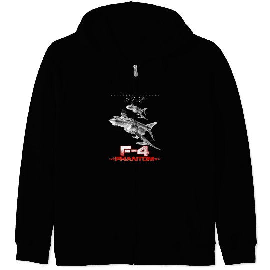 F-4 Phantom Us Air Force Fighter jet Zip Hoodies