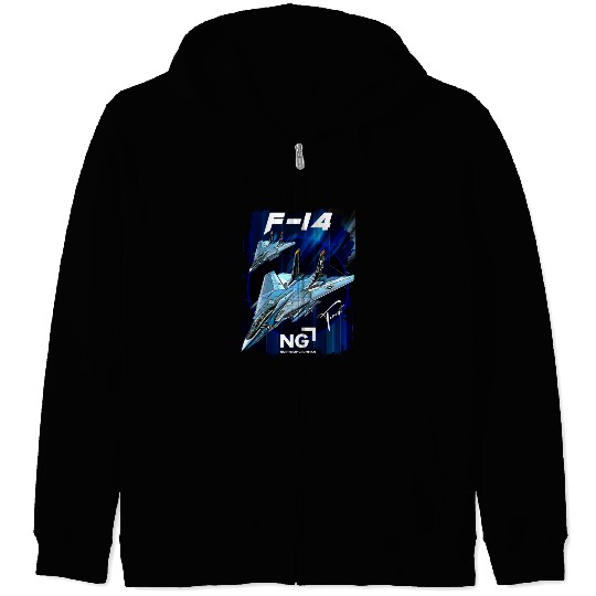 F-14 Tomcat Fighterjet Zip Hoodies