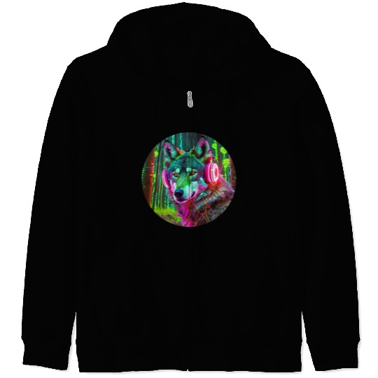 Electric Wilderness Glow 2 Zip Hoodies