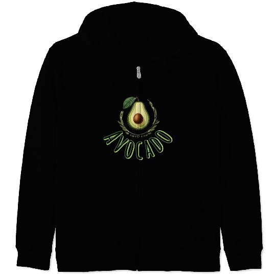 Avocado Zip Hoodies