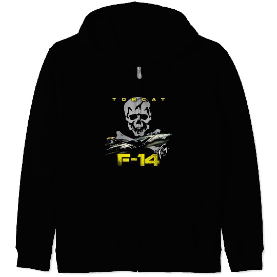 F-14 Tomcat Fighterjet Zip Hoodies