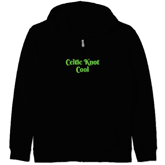Celtic Knot Cool Zip Hoodies