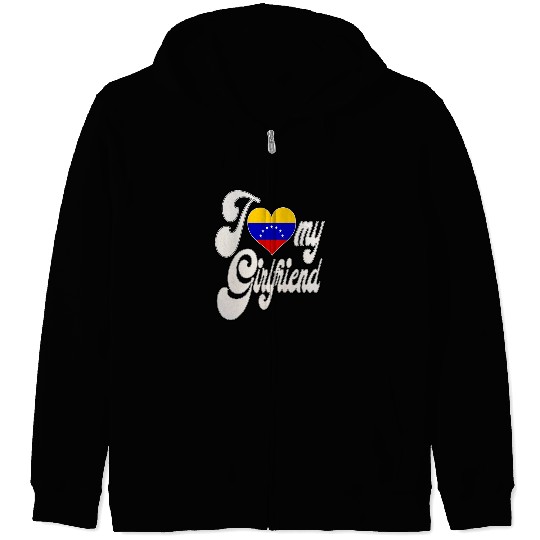 VenezuelaI Love My Venezuelan Girlfriend Zip Hoodies