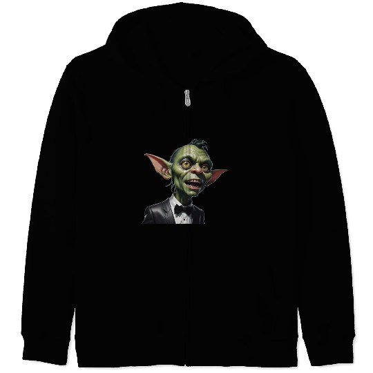 Green Goblin with Tuxedo Zip Hoodies