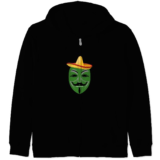 for green Zip Hoodies