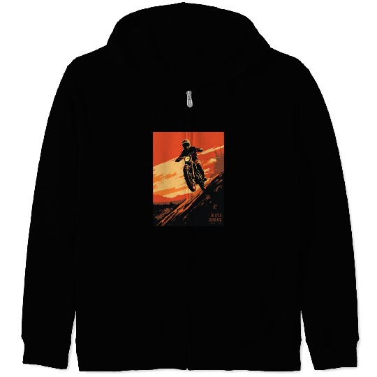 Sunset Motocross - Race Day Zip Hoodies