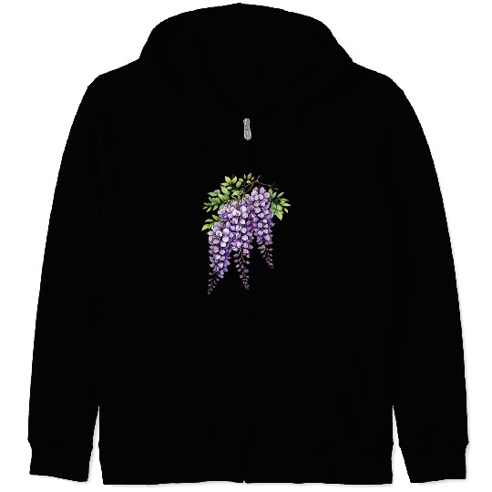 Lilac Zip Hoodies