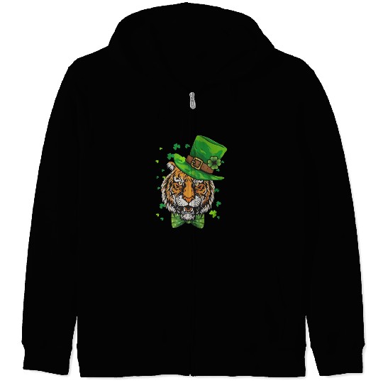 Tiger Irish Zip Hoodies
