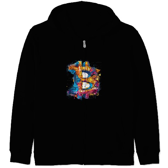 Pi day 3.14 Math Teacher Crypto Bitcoin Holder Zip Hoodies