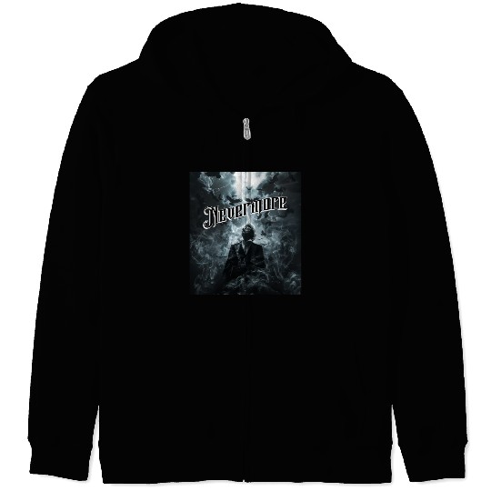 Nevermore Zip Hoodies