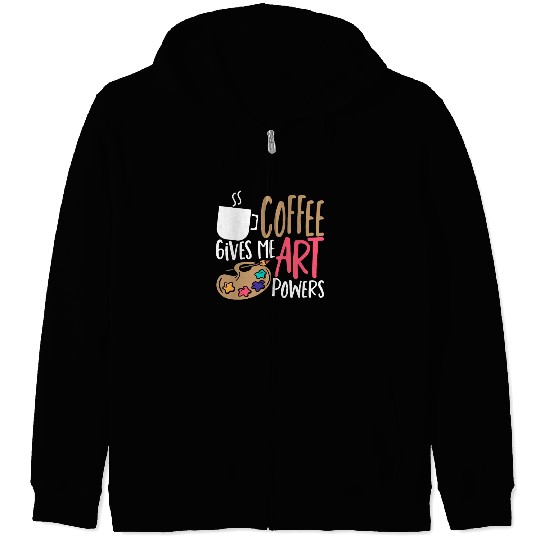 Artist Printmaking Weaving Art Teacher Must Haves Zip Hoodies