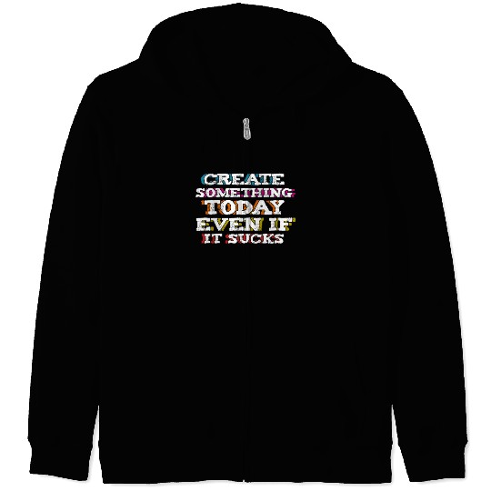 Daily Motivational Positive Thinking Quotes Zip Hoodies