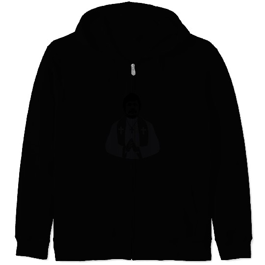 Charles Bronson Priest Zip Hoodies - Vintage Hollywood