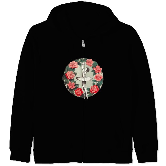Ballerina Zip Hoodies