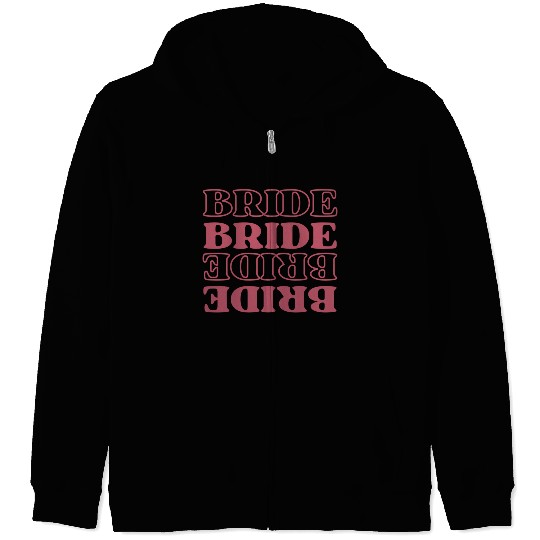Bride hen night Bachelorette Party matching outfit Zip Hoodies