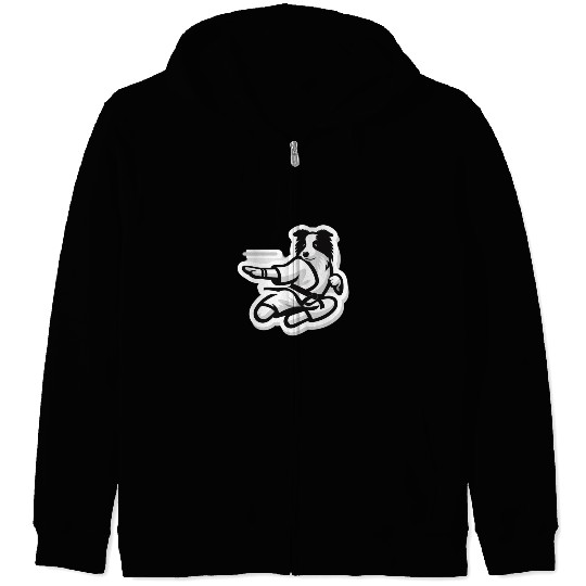 KungFu Dog I Zip Hoodies