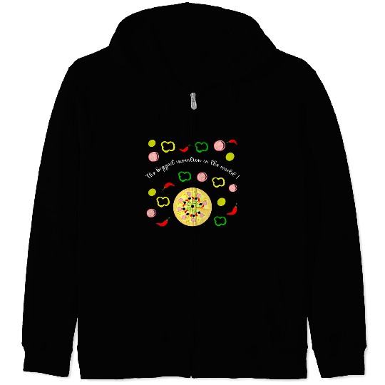The biggest invention in the world Zip Hoodies