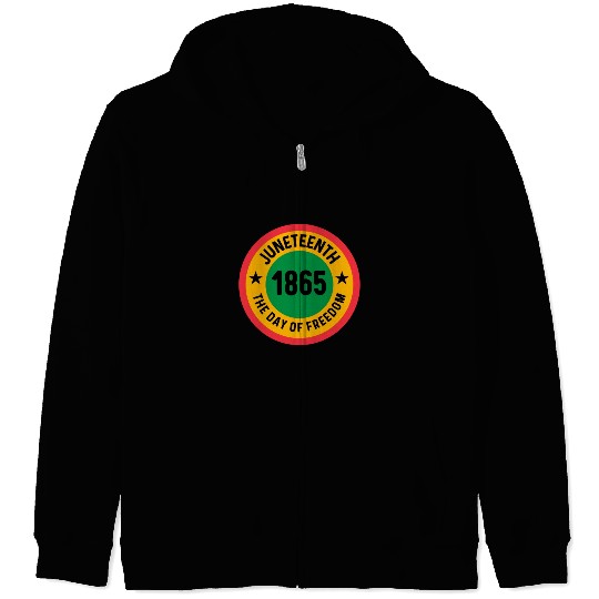 Juneteenth 1865 Freedom Day | African Americans Zip Hoodies