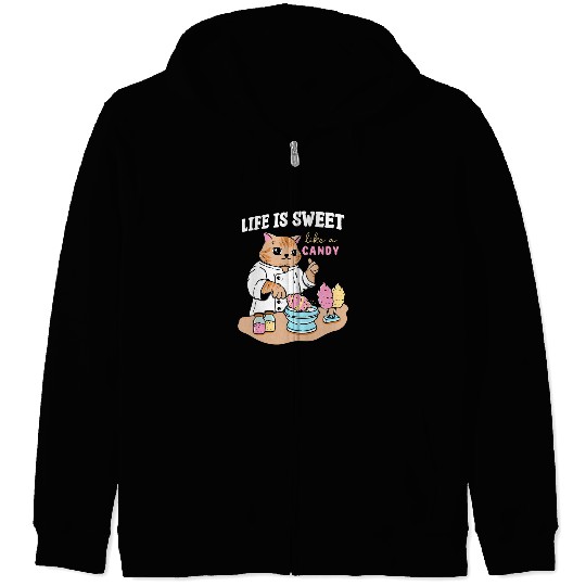 Sweet Life Zip Hoodies