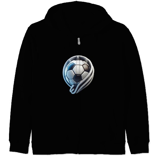 Football logos that stir controvers Zip Hoodies
