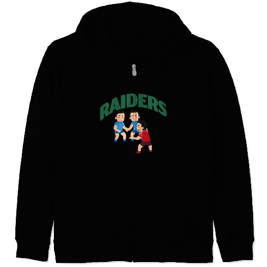 Raiders Zip Hoodies