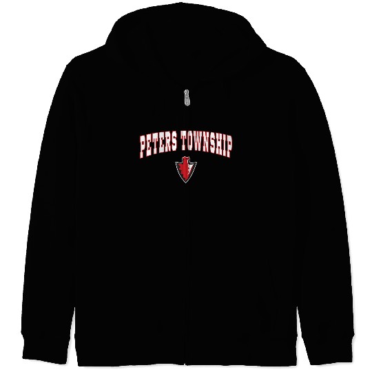 Township High School Indians Zip Hoodies