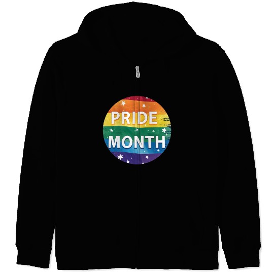 LGBTQ Pride Month Zip Hoodies