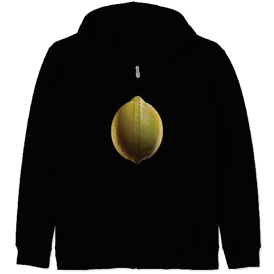 Lemon Realistic Zip Hoodies