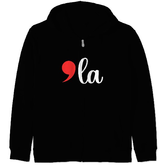 Comma La - Kamala Harris 2024 Zip Hoodies