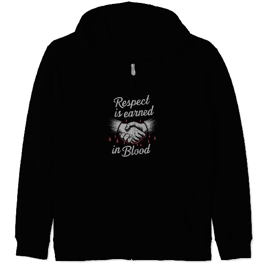 Mobster Gangster Mafia Organized Crime Boss Zip Hoodies