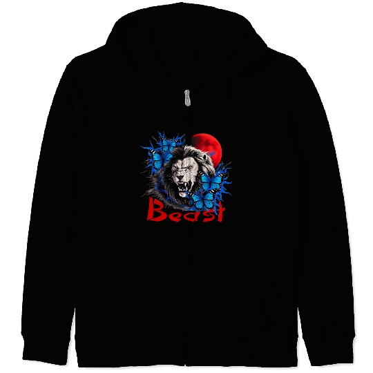 beast Zip Hoodies
