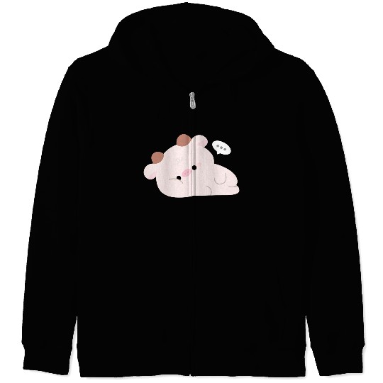 Tortie Cow Zip Hoodies