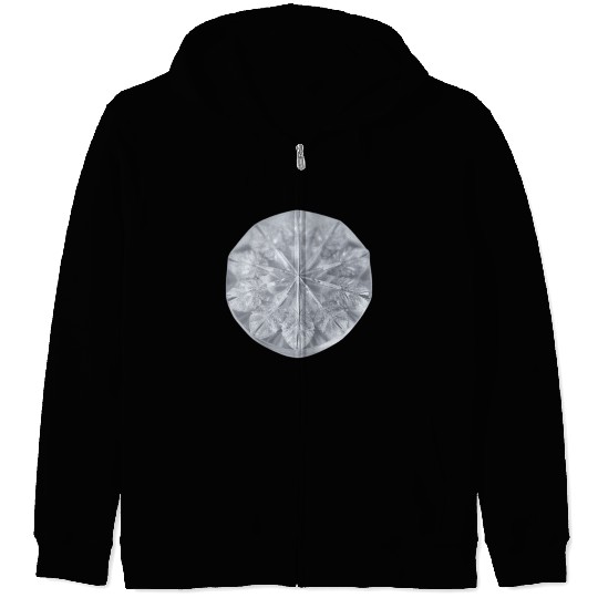 Ice Crystal Zip Hoodies