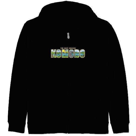 The Last Dragon Komodo Zip Hoodies