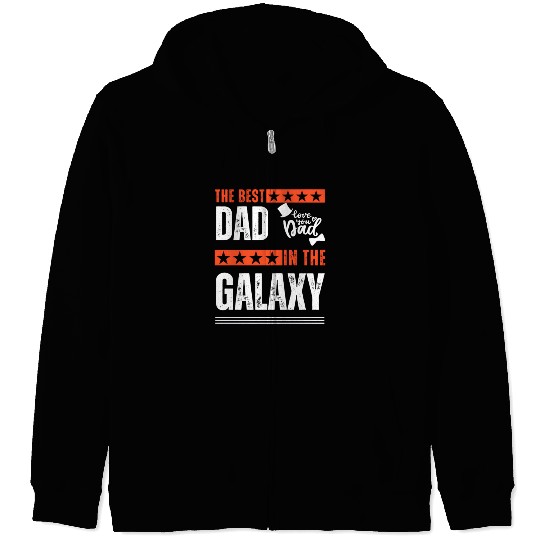 The Best Dad in the Galaxy Essential Amazing Zip Hoodies