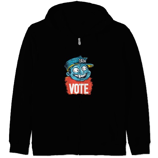 Vote 2024 Election Zip Hoodies 0010