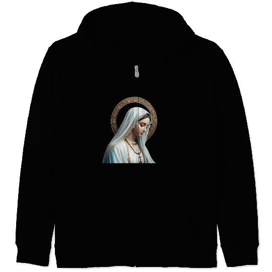 Most searched Mary Zip Hoodies Our Lady of Lourdes