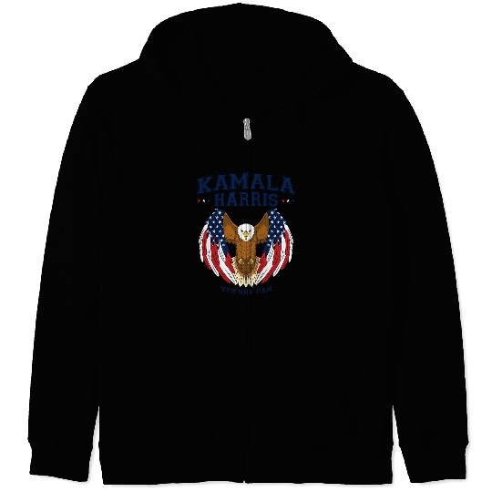 Kamala 2024 - Kamala Harris 2024 For President Zip Hoodies