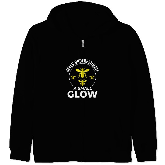 Fireflies Firefly Lightning Bug Insect Collector Zip Hoodies